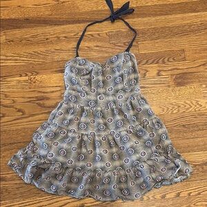 Free People Mini Dress with Patterned Design